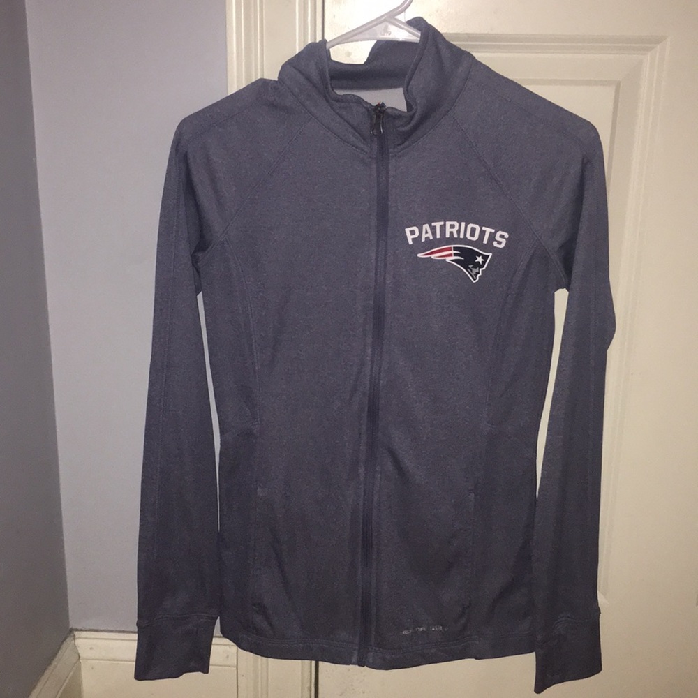 New England Patriots zip up ThermaBase sweatshirt